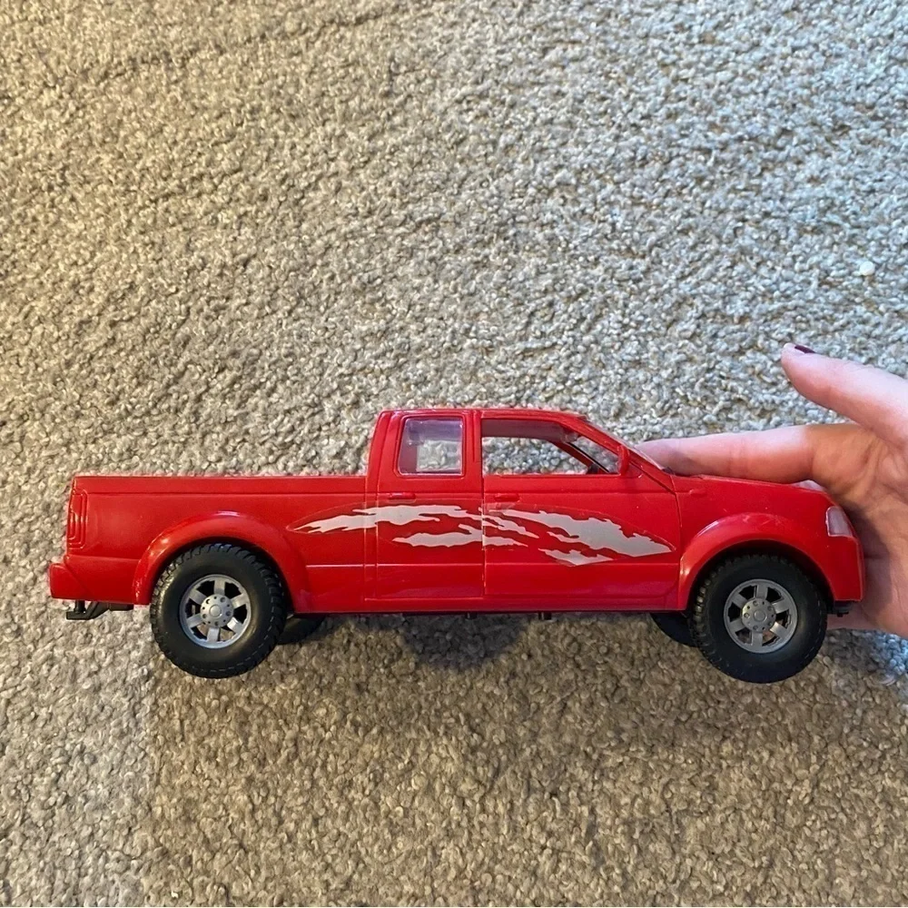 Ford F-150 Pickup Truck Toy Kids Red Double Cab